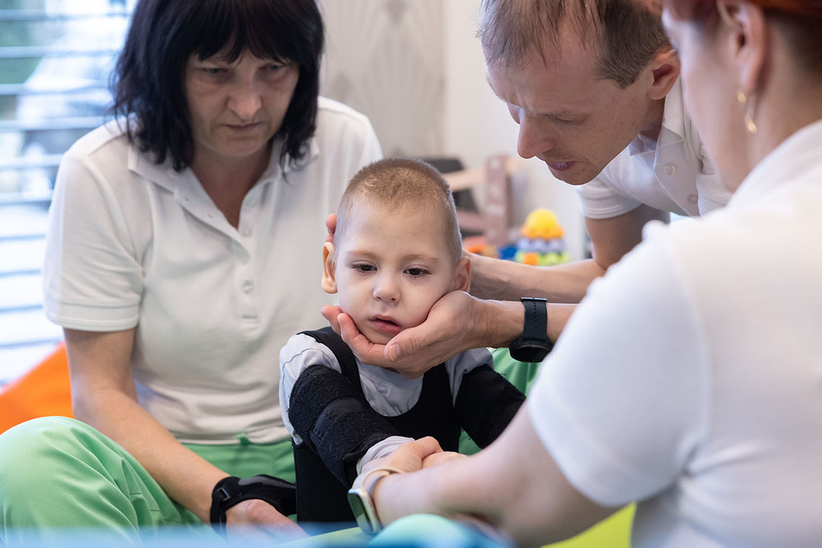 Centrálna tonusová a koordinačná porucha